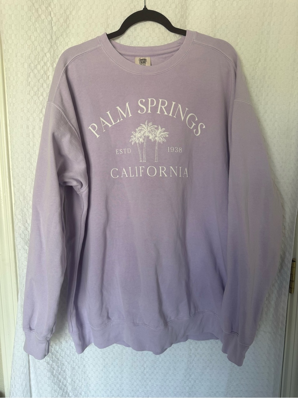 Comfort Colors Palm Springs California Graphic Sweatshirt 2XL - Picture 2 of 5